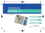 OneTouch ONETOUCH SURESTEP (WITH DATA PORT) Owner'S Booklet preview