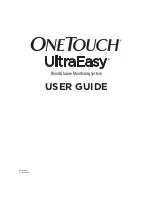 OneTouch UltraEasy User Manual preview