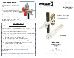 Oneway Bowl Steady Instructions preview