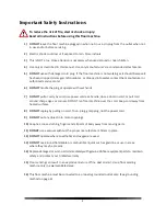 Preview for 5 page of Onfloor OF16SH Safety, Operation Manual & Parts List