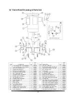 Предварительный просмотр 19 страницы Onfloor OF16SH Safety, Operation Manual & Parts List