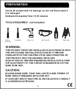 Предварительный просмотр 9 страницы ONFORU CTB24UVBL Product Manual