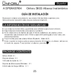 Preview for 25 page of ONFORU SK03 Installation Manual