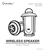 Предварительный просмотр 1 страницы ONFORU SPEAKER06 Product Manual