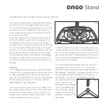 Предварительный просмотр 2 страницы Ongo Ongo Stand Operating And Assembly Instructions