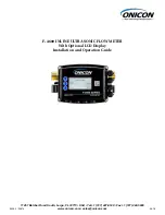 Предварительный просмотр 1 страницы Onicon F-4600 Series Installation And Operation Manual