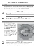 Preview for 17 page of Onicon Vortex Flow Meter F-2200 Series Installation And Operation Manual