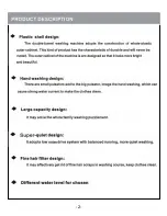 Предварительный просмотр 4 страницы Onida HYDROCARE 60NC User Manual