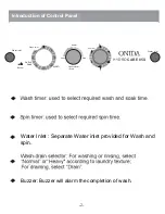 Предварительный просмотр 4 страницы Onida HYDROCARE 85S User Manual