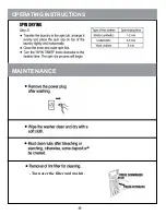 Предварительный просмотр 10 страницы Onida HYDROCARE 85S User Manual