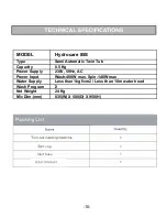 Предварительный просмотр 12 страницы Onida HYDROCARE 85S User Manual