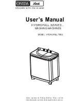 Onida HYDROFALL 68BS User Manual preview