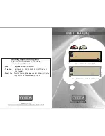 Preview for 1 page of Onida S09CFL-G3 User Manual