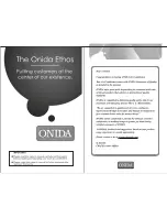 Preview for 2 page of Onida S12SPD-M3 User Manual