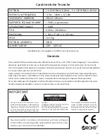 Preview for 10 page of Onix A - 65 User Manual