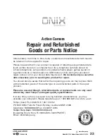 Предварительный просмотр 23 страницы Onix AAC-114 Instruction Manual