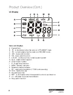 Предварительный просмотр 8 страницы Onix ACB-628G1 Instruction Manual