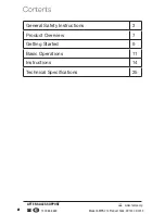 Preview for 2 page of Onix AMPS-214 Instruction Manual