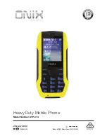 Onix ATP-014 Manual preview