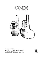 Preview for 1 page of Onix AwT-200 Instruction Manual