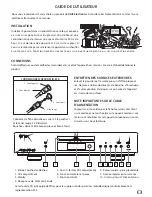 Preview for 11 page of Onix CD - 15A User Manual