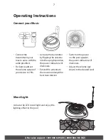 Предварительный просмотр 7 страницы Onix CEW182 Instruction Manual