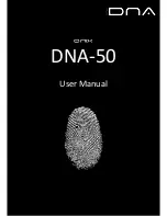 Onix DNA-50 User Manual preview