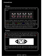 Preview for 7 page of Onix DNA-50 User Manual