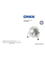 Предварительный просмотр 1 страницы Onix FE10-C Instruction Manual