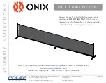 Onix KZ3001 Assembly Instructions Manual preview