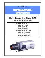 Предварительный просмотр 1 страницы Onix ONS-620N HQ1 Dual OSD User Manual