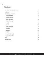 Preview for 2 page of Onix PMP-7200 Instruction Manual