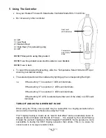 Предварительный просмотр 9 страницы Onix T624W100DA2b Instruction Manual