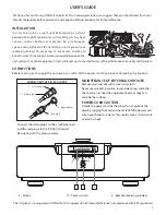 Preview for 3 page of Onix XCD - 50SE User Manual