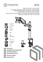 Предварительный просмотр 1 страницы ONKRON G70 User Manual