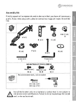 Предварительный просмотр 3 страницы ONKRON G80 User Manual