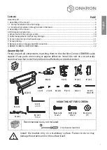 Предварительный просмотр 3 страницы ONKRON GM25 User Manual