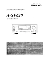 Предварительный просмотр 1 страницы Onkyo 200P6 Instruction Manual