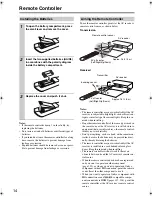 Предварительный просмотр 14 страницы Onkyo 29400021 Instruction Manual