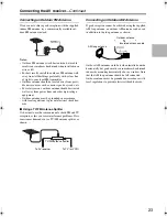 Предварительный просмотр 23 страницы Onkyo 29400021 Instruction Manual