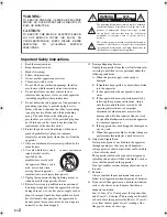 Preview for 2 page of Onkyo 29400086 User Manual