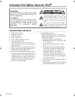 Preview for 14 page of Onkyo 29400086 User Manual