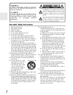 Preview for 2 page of Onkyo 29400468 Instruction Manual