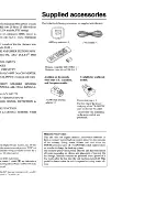 Preview for 4 page of Onkyo 580TXD575X Instruction Manual