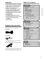 Предварительный просмотр 5 страницы Onkyo 7555 - DX CD / MP3 Player Instruction Manual