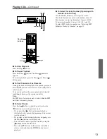 Preview for 13 page of Onkyo 7555 - DX CD / MP3 Player Instruction Manual