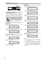 Preview for 16 page of Onkyo 7555 - DX CD / MP3 Player Instruction Manual