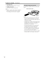 Preview for 12 page of Onkyo 8555 - TX AV Receiver Instruction Manual