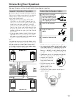 Предварительный просмотр 13 страницы Onkyo 8555 - TX AV Receiver Instruction Manual