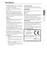 Preview for 3 page of Onkyo A-5VL - Integrated Stereo Amplifier Instruction Manual